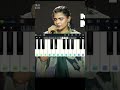 Muththa Mazhai Song Thug Life AR Rahman Piano Tutorial
