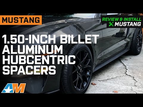 2015-2022 Mustang 1.50-Inch Billet Aluminum Hubcentric Spacers Review & Install