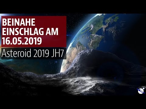 Near impact on May 16, 2019 - Asteroid 2019 JH7 - Distance 0.00048 AU