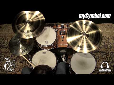 Sabian 19" AAX Studio Crash Cymbal (21906X-1011315LLL)