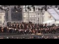 London Symphony Orchestra perform in Trafalgar Square