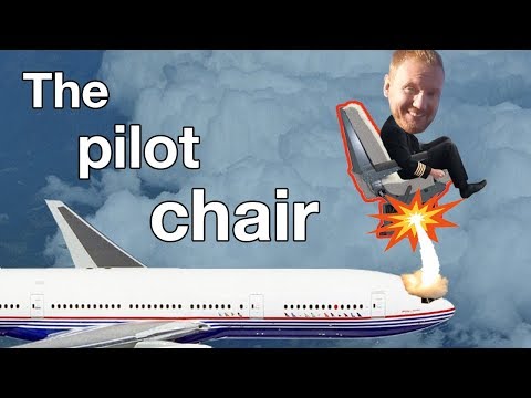 How does the aircraft Pilot seat work?