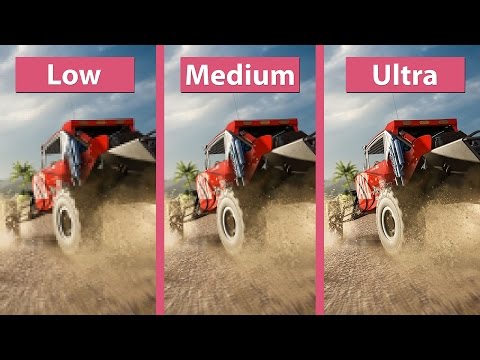 Forza Horizon 3 – PC Low vs Medium vs Ultra Graphics Comparison 1080p