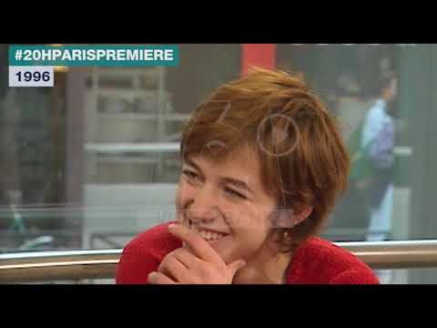 Extrait archives M6 Video Bank //Charlotte Gainsbourg - 20h Paris Première (1996)