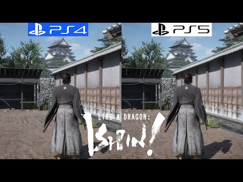 Like a Dragon: Ishin! PS4 vs PS5 - Graphics Comparison - Framerate - 4K - Loading Times - 60fps