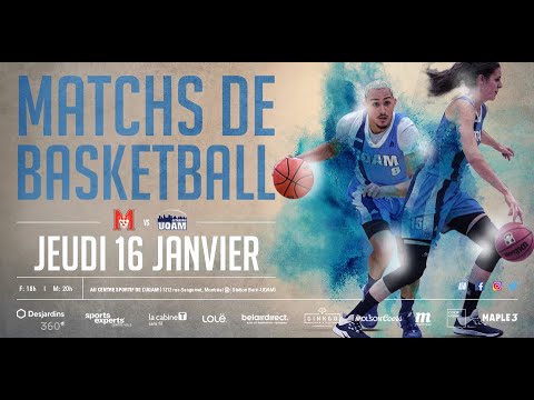 Basketball féminin : Les Martlets de McGill vs Citadins de l’UQAM