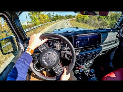 2024 Jeep Wrangler Rubicon 392 - POV Test Drive (Binaural Audio)