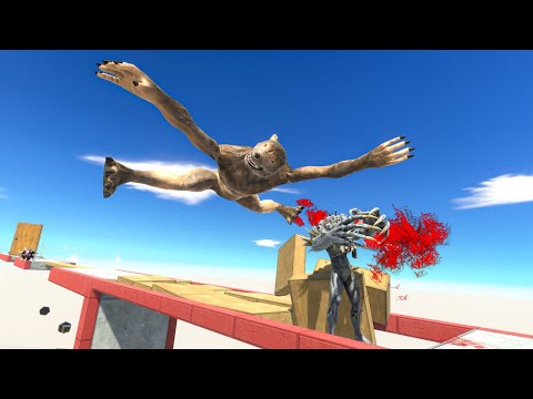 Only Fastest will Escape from the Scourge Trap - Animal Revolt Battle Simulator