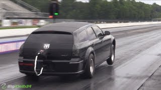 The Sickest Dodge Magnum You&#39;ll Ever Lay Eyes On! The Wheelie Wagon Strikes