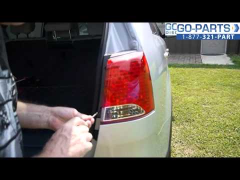 Replace 2011-2012 Kia Sorento Tail Light / Bulb, How to Change Install KI2805103 92402 1U000