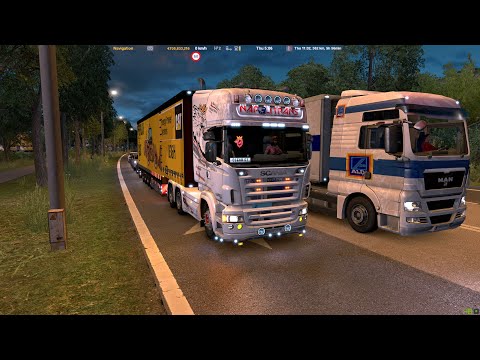 ETS2 1.39 PM2.51 + RoEx2.9 Base map combo | Timisoara (RO) - Rzeszow (PL) | 2K 1440p