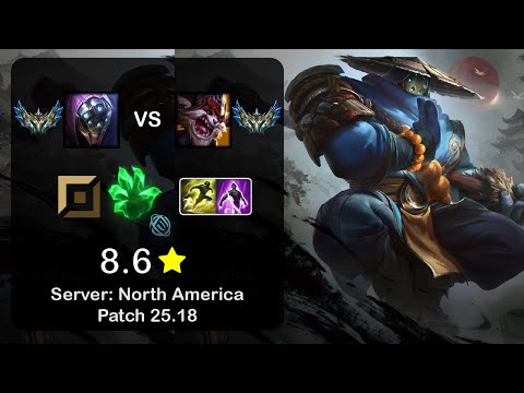 Jax Top vs Kled - NA Challenger - Patch 25.18