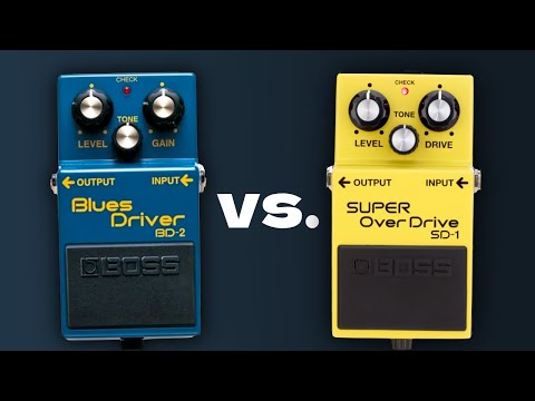 Boss BD-2 Blues Driver vs Boss SD-1 Super Overdrive | Which is the best OD pedal?