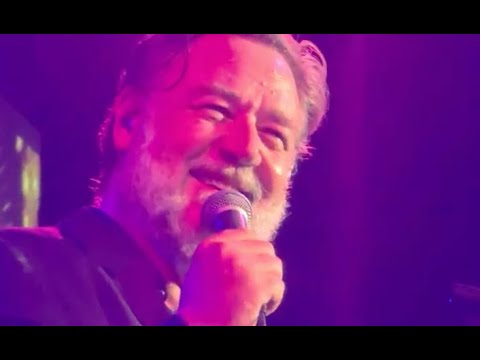 Russell Crowe Indoor Garden Party NYC August 12