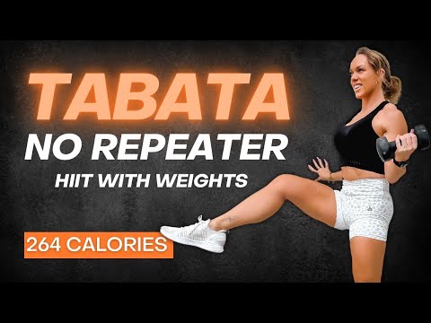 Tabata No Repeat 🔥 30-Min Dumbbell HIIT Workout