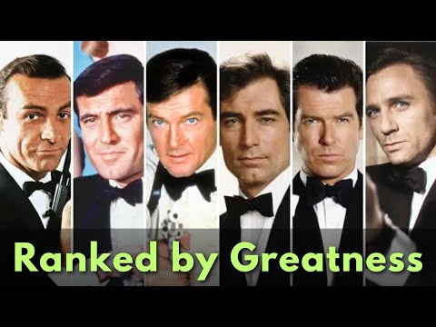 Ranking All 6 James Bond Actors in Order of Greatness