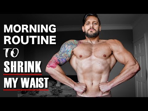 TRAINING TO SHRINK MY WAIST | My Morning Routine (Lex Fitness)