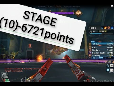crossfire: zm ranked season 3 stage 10(6721points)