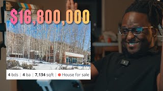 $16.8 MILLION CALMA TE, ASPEN! Architect's HOUSE Review | ASPEN CO