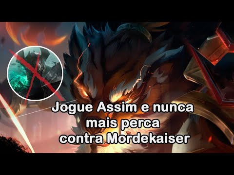 Contra Mordekaiser o segredo é FULL Agressivar