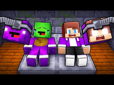 JJ and Mikey SHAPESHIFT to DARK - Minecraft Animation / Maizen