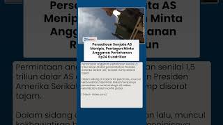 AS Mulai Kehabisan Persenjataan? Pentagon Ajukan Dana Pertahanan Fantastis Rp24 Kuadriliun