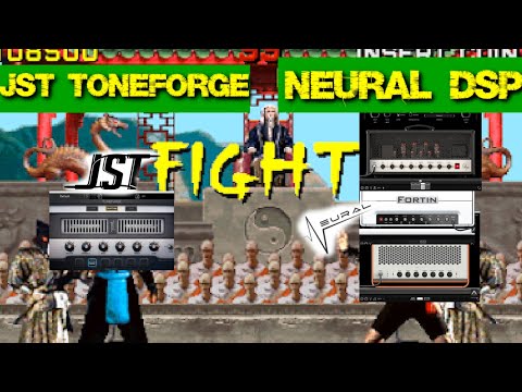 JST TONEFORGE JEFF LOOMIS (at default) compared to NEURAL DSP (also at default)