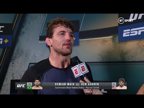 "He might be the best grappler ever!" Askren on Maia loss