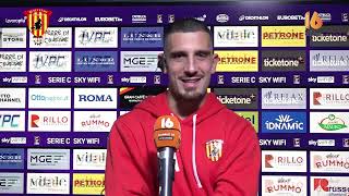 serie-c-sky-wifi-benevento-casarano-3-0-francesco-salvemini-nel-post-gara