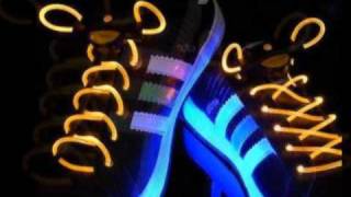 LOCOMOLIFE - LED Flash Light Neon Glow Stick Shoelace Shoe String Strap
