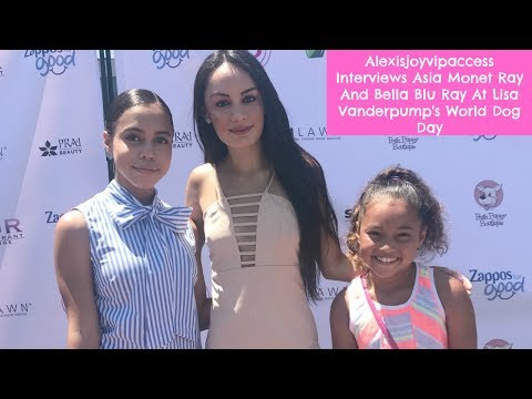 Asia Monet Ray And Bella Blu Ray Interview - Alexisjoyvipaccess - Lisa Vanderpump World Dog Day