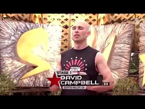 David Campbell at SASUKE 27 Stage 1 | American Ninja Warrior