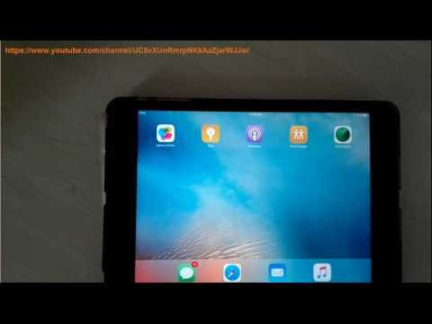 How to Uninstall An App iPad/iPhone Video