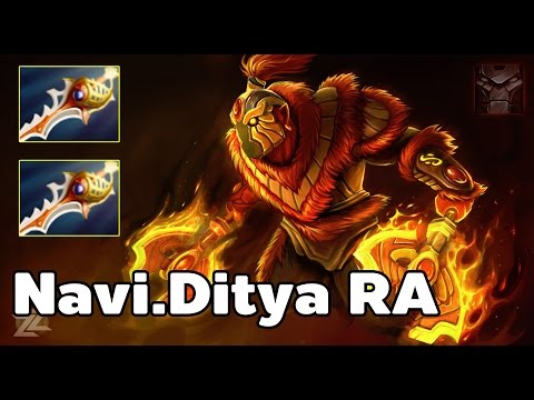 Navi Ditya RA Play Ember Spirit Two Rapiers Dota 2