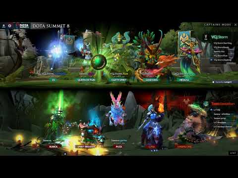 Team Leviathan vs VGJ.Storm/game 1/ Dota Summit 8