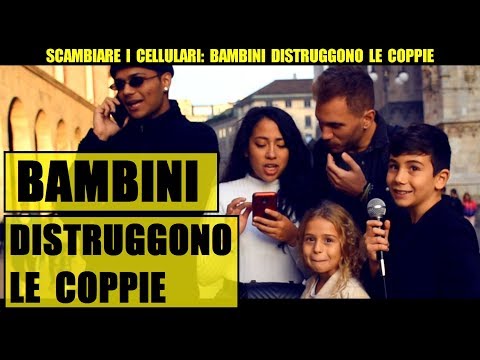 SCAMBIARE I CELLULARI: BAMBINI Distruggono Le Coppie - Giacomo Hawkman
