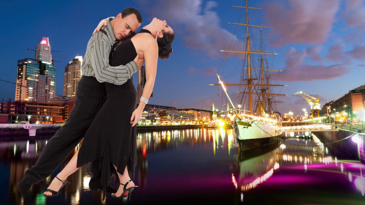 Corrida lateral con TRASPIE en oposición Vals Milonga Tango Demo Georgina Vargas Oscar Mandagaran