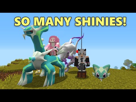 SHINY POKEMON FARMING? Pixelmon Pocket Pixels : Ep 1