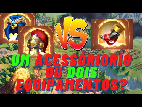 Vale a pena fazer um acessórios lendario ou dois equipamentos.