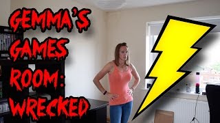 Gemma's Games Room gets Destroyed...on purpose!!! (TheGebs24)