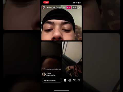 Esco Jamm Go live With Wanky G in Rell Houdini it got Real Fast 😂😂🔫