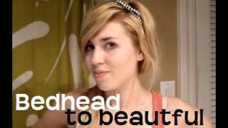 Bedhead to Beautiful in Minutes (hairstyles for long hair & hairstyles for medium hair)