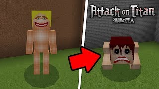 АТАКА НА ТИТАНОВ В MINECRAFT PE 1.11! ATTACK ON TITAN MOD