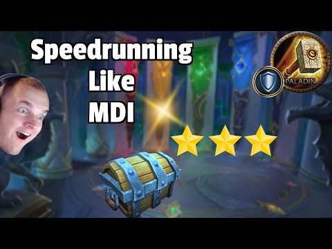 3 Chest SPEEDRUN as 1 Tank 4 DPS - Academy +21