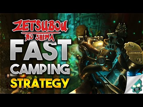 FAST Camping High Round Strategy on Zetsubou No Shima! - Tips & Tricks (Black Ops 3 Zombies)