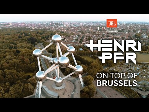 Henri PFR live from the top of the Brussels Atomium 🇧🇪