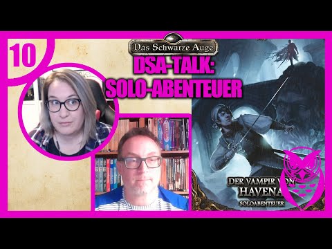 DSA-Talk: Soloabenteuer für Das Schwarze Auge mit Eevie und Moritz Mehlem