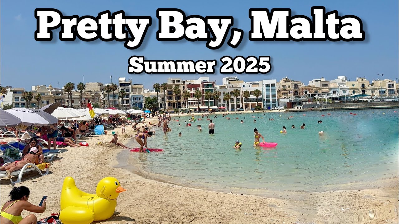 Summer in Malta 2025 🇲🇹 | Is Pretty Bay Worth Visiting?