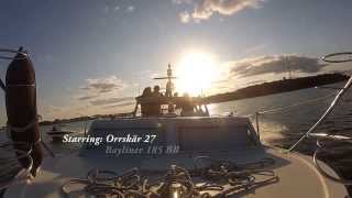 preview picture of video 'Boating Karlskrona 2013, fun with friends..'