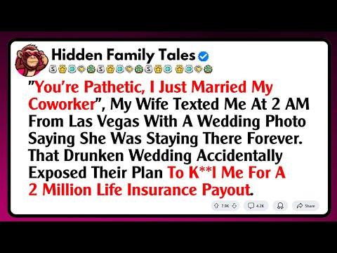 "You're Pathetic, I Just Married My Coworker", My Wife Texted Me At 2 AM From Las Vegas With A...
